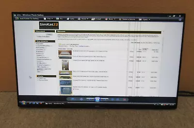 Dell U2417H 5K9YD InfinityEdge 24  LCD TFT LED IPS Widescreen Monitor DP HDMI • £32