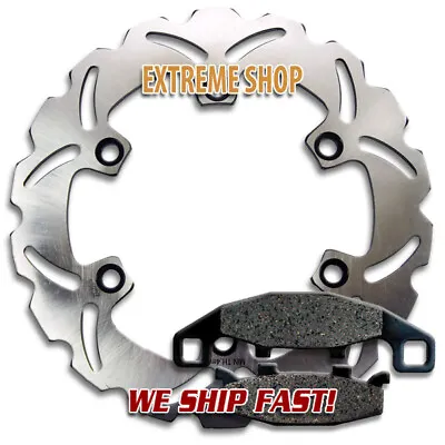 Rear Brake Rotor+Pads For Kawasaki ZX1000B Ninja ZX10R[88-90] ZX1100C ZX11 90-93 • $47