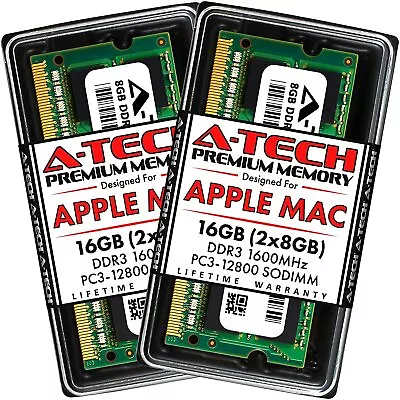 16GB 2 X 8GB Memory RAM For IMac Late 2012 MacBook Pro Mid 2012 A1418 MD094LL/A • $39.98