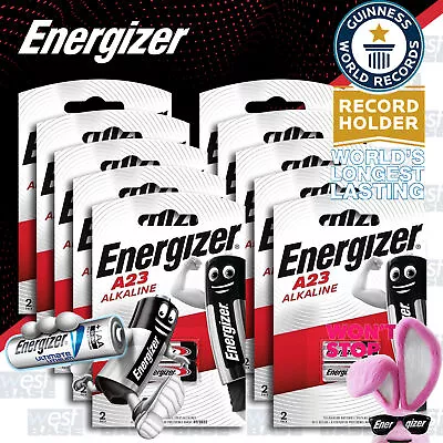 £17.49 • Buy 20x Energizer A23 12V ALKALINE SPECIALIST Batteries E23A MN21 LRV08 L1028 V23GA