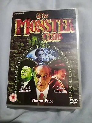 The Monster Club (DVD) Region 2. Rare/OOP/Deleted. Vincent Price Horror. • £7.99