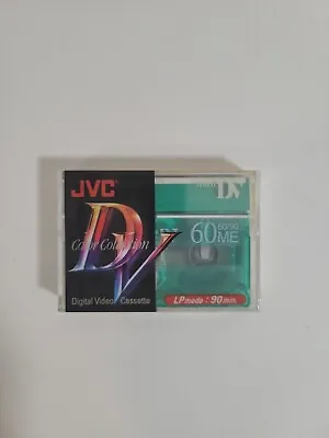 JVC Color Collection Mini Digital Video Cassette 60ME LP Mode: 90 Min. Sealed • $9.99