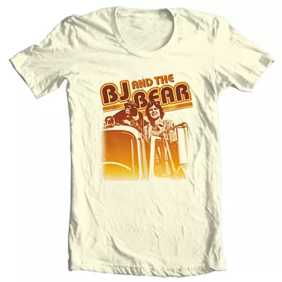 BJ & The Bear T-shirt 70's Retro TV Adult Regular Fit Cotton Graphic Tee NBC281 • $19.99