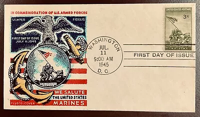 929 Flüegel  Iwo Jima FDC  July 11 1945  M20  • $29