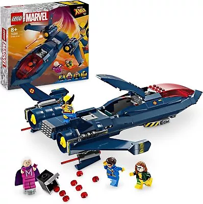 LEGO X-Men X Jet 76281 Buildable Toy Plane Super Heroes Kit Complete Sets • $120.31