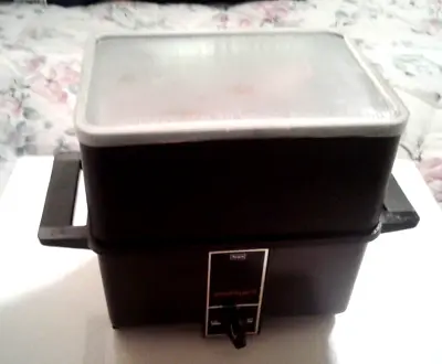 Vintage 1977 Sears Small Fryer II Deep Fryer • $21.95