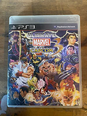 ULTIMATE MARVEL VS CAPCOM 3 PS3 GAME Playstation 3 US VERSION WORKS ON PAL ESRB • £29.75