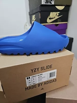 Adidas Yeezy Slide Azure Size US 9 • $140