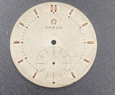 Vintage Omega Analog Small Second Watch 32.5 Mm Dial For Parts • $85