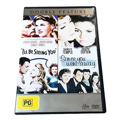 I'll Be Seeing You / Since You Went Away Double Feature DVD - Shirley Temple • £4.94