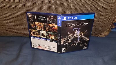 Middle-Earth: Shadow Of War - Sony PlayStation 4 • $7.99