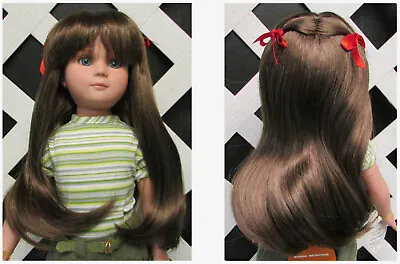 Doll Wig Size 7/8  Shelby  In Light Brown - Modacrylic By Monique • $18.30