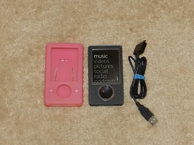 Microsoft Zune 30GB MP3 Player 1091 W/ CHARGING CORD TESTED WORKS GREAT COND. • $124.70