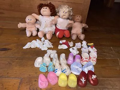 Cabbage Patch Kids Clothing & Shoes & 4 Dolls • $45