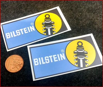 Bilstein Shock Absorbers Rally Vinyl Car Decal Bumper Sticker X2 • £3.80