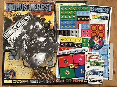 40k Games Workshop HORUS HERESY Board Game 1993 Wargame Series Unpunched OOP • £16