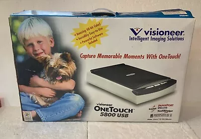 NIB Visioneer One Touch 5800 USB Flatbed Scanner   NEW • $29.99