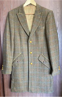 £150 • Buy Holland Esquire Tweed Overcoat