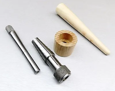 Rathburn Ring Stretcher Sizer & Ring Mandrel Wood Tapered Jewelry Making Tools • $21.50