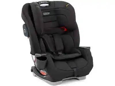 Graco Avolve Group 1/2/3 Premium Car Seat - Black ISO Fix/Recline/Head Rest/Cup • £129