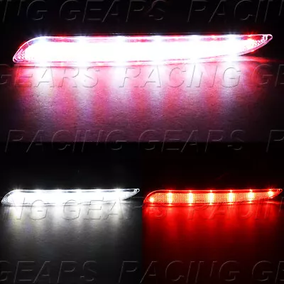 For Mazda3 Mazda 3 Clear Lens 48-led Rear Bumper Reflector Brake Lights Lamps • $19.95