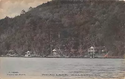 Millerton New York Indian Lake Hand Colored Vintage Postcard U13514 • $12.75