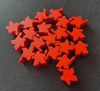 Rise Of Tribes | 20 Red Tribe Member Meeples | Official Replacement Game Pieces • $6.99