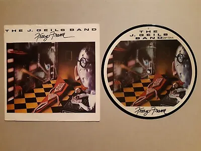 J Geils Band Freeze Frame UK 7  Vinyl Picture Disc + Sleeve Ideal For Framing • $3.72