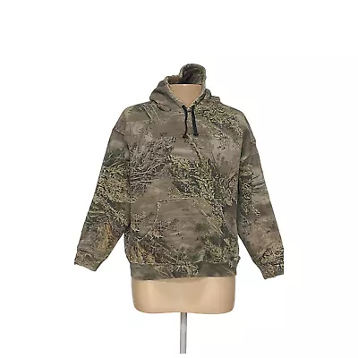 Vintage Redhead Camo Hoodie - Men's XL Green • $18