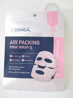 MEDIHEAL Glowing Air Packing Pink Wrap Mask 1 Pack • $14.05