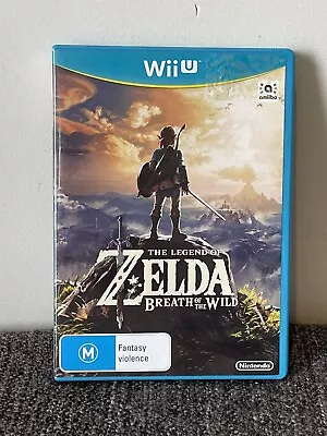 $73 • Buy Legend Of Zelda Breath Of The Wild (Nintendo Wii, 2017) Great Condition - Pal
