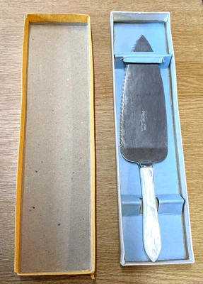£10 • Buy Sener Cake/Pie Server Made In Sheffield Silver In Original Box - Pre-Owned