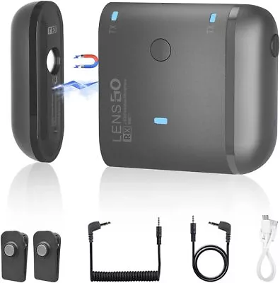 £79 • Buy LENSGO 2.4GHz Wireless Lavalier Microphone For Canon Nikon Sony DSLR Camera
