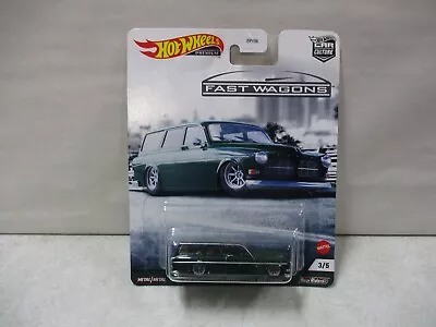 Hot Wheels Premium Car Culture Fast Wagons Volvo P220 Amazon Wagon • $7.28