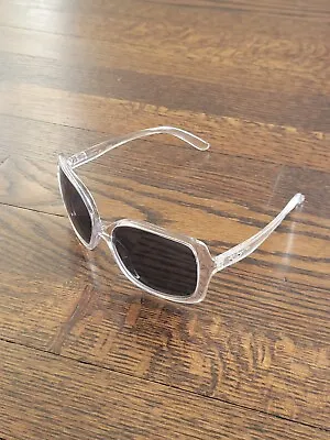 Oakley Beckon Clear Square Frame Womens Sunglasses | See Pics & Read Description • $34.98