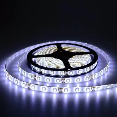 Waterproof 300 LEDs Warm Cool White DC 12V 5M 3528 SMD Bright LED Strip Lights • $7.59