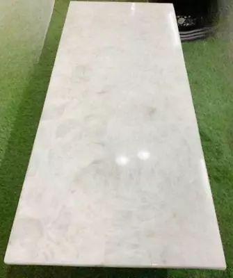 White Quartz Crystal Agate Stone Dining Tabletop Kitchen Countertops Office Top • $1696