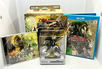 The Legend Of Zelda: Twilight Princess HD With Amiibo Limited Edition (Wii U... • £89.99