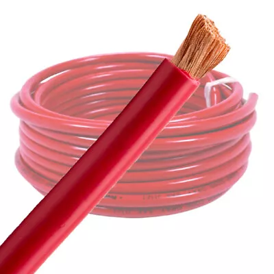 6 B&S Single Core Red Battery Cable 10M Wire | 12V Auto Wiring | AWG Cable • $82.99