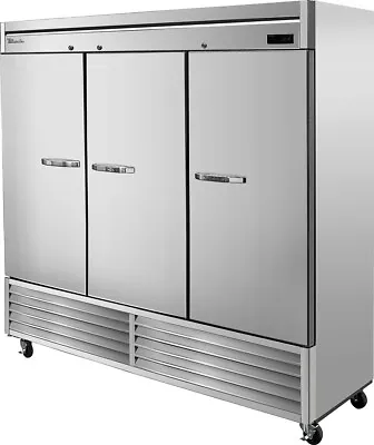 Blue Air BSF72T-HC 3 Door Commercial Stainless Steel Top Mount Reach-In Freezer • $6649.56