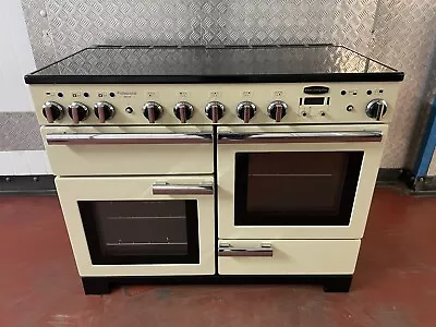RANGEMASTER PROFESSIONAL DELUXE  110 INDUCTION  RANGE COOKER. Cream And Chrome • £1249