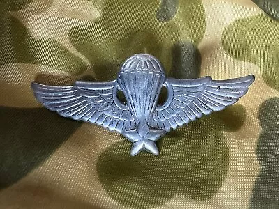 Vietnamese Made ARVN Basic Jump Wings Pin Paratrooper Airborne No HM Pressed • $19.99