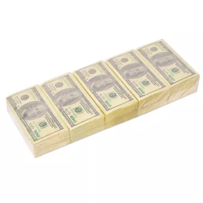 10 Pcs/Set Creative 100 Dollars Money Napkins Paper Toilet Bath Party Suppli E_ • $1.45