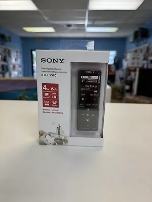 Sony ICD-UX570 Series UX570 Digital Voice Recorder New Sealed • $75