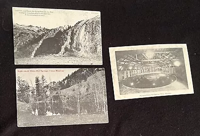 Post Card Lot Chico Hot Springs Montana & Devils Slide • $14.95