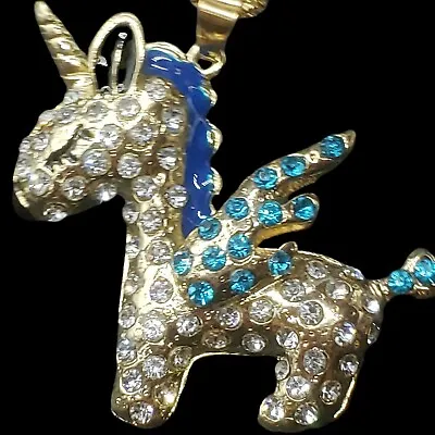 $31.75 • Buy Pegasus Necklace FREE GIFT BOX Unicorn Sweet16 Prom Graduation Birthday CMas