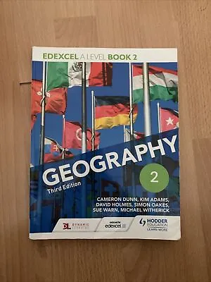 Textbook - Edexcel Book 2 Geography A-level • £15