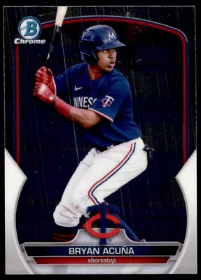 2023 Bowman Chrome Prospects Bryan Acuna Minnesota Twins #bcp-37 • $2