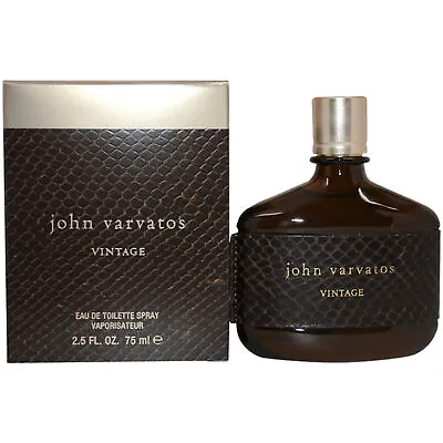 John Varvatos Vintage By John Varvatos For Men - 2.5 Oz EDT Spray • $33.43