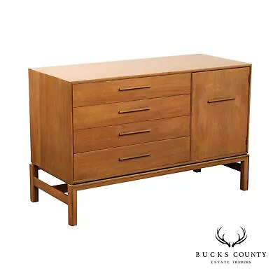 Johnson Furniture Mid Century Modern Walnut Sideboard • $2395